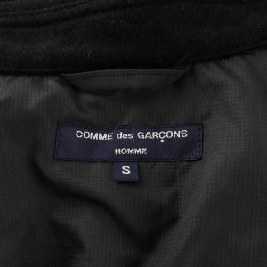 COMME des GARCONS HOMME AD2022 22AW CPO中綿 MA-1 ブルゾン S ブラック