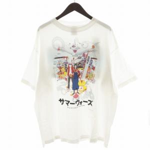 ×SUMMER WARS Tシャツ XL ホワイト SM-YS1-0000-C23