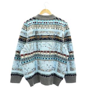 sacai × Dr.Woo 20AW Bandana Knit Pullover 2