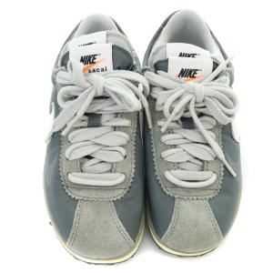 NIKE sacai Nike Zoom Cortez Iron Grey