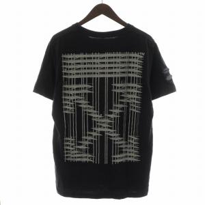 Off-White Tシャツ カットソー 半袖 ロゴ コットン M 黒 ブラック /AN37