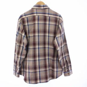 N.HOOLYWOOD BIGMAC 23SS ネルシャツ S ベージュ ブラウン