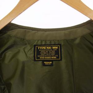 NEIGHBORHOOD MIL-DOWN/CN-VEST M カーキ 172TSNH-JKM02