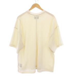 Fear of God FearofGod フィアーオブゴッド MESH OVERSIZED TEE メッシュ オーバーサイズ Tシャツ カットソー 半袖 S ベージュ