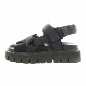 nagonstans サンダル ストラップ 厚底 24.0cm 黒 ブラック /AN15