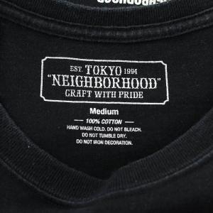 NEIGHBORHOOD × RATS ラッツ Tシャツ カットソー 半袖 ロゴ M 黒 ブラック