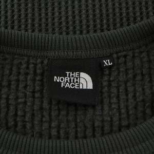 THE NORTH FACE Warm Waffle Crew ウォームワッフルクルー Tシャツ カットソー 長袖 XL カーキ NT62032