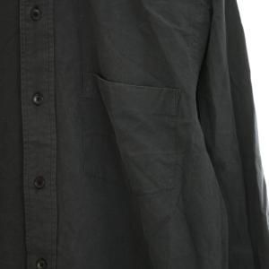 COMOLI 18SS バンドカラーシャツ 長袖 コットン 1 S グレー M01-02002