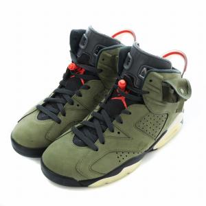 NIKE 19AW Travis Scott Air Jordan 6 Retro Medium Olive