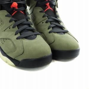 NIKE 19AW Travis Scott Air Jordan 6 Retro Medium Olive