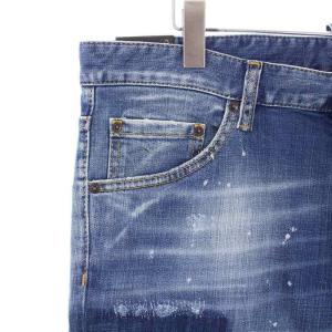 DSQUARED2 COOL GUY JEAN デニムパンツ ジーンズ  ダメージ加工 52 ブルー