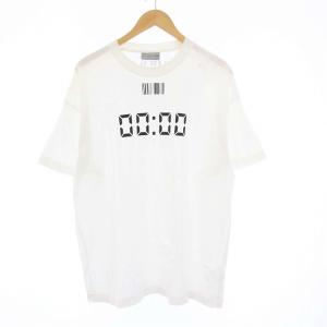 VTMNTS RESET T-SHIRT リセット Tシャツ カットソー 半袖 バーコード ロゴ プリント