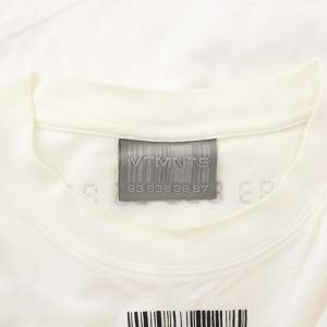 VETEMENTS VTMNTS RESET T-SHIRT リセット Tシャツ カットソー 半袖 バーコード ロゴ プリント
