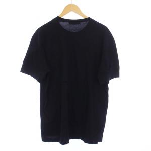 DSQUARED2 Ibra Fit 胸ポケットTシャツ カットソー 半袖 クルーネック XL 黒 ブラック S74GD0880