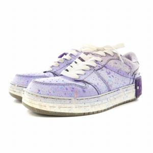 MIHARA YASUHIRO cvtvlist MYne CTLS リメイク カスタム ローカット スニーカー 41 パープル