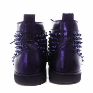 Christian Louboutin スニーカー スタッズ 41 パープル
