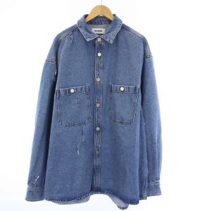 Hed Mayner 23SS BLUE INDIGO HEAVY DENIM SHIRT