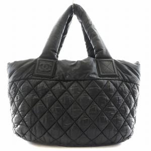 CHANEL コココクーンPM ココマーク トートバッグ 15番台 ブラック