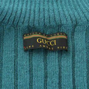 GUCCI グリーンニットセーター M ニット セーター M エメラルドグリーン（2024/09/30買取） - GUCCI