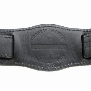NEIGHBORHOOD 23SS LEATHER EMB WATCH BAND 時計バンド ベルト レザー ブラック
