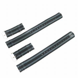 fragment design NATO TYPE STRAP SET 時計バンド ベルト 2本セット ストライプ柄 ロゴ 黒 ブラック 紺 ネイビー