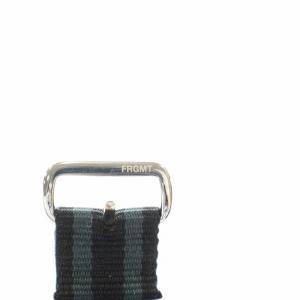 fragment design NATO TYPE STRAP SET 時計バンド ベルト 2本セット ストライプ柄 ロゴ 黒 ブラック 紺 ネイビー