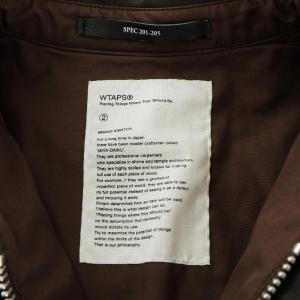 WTAPS フライトジャケット 2 ブラウン