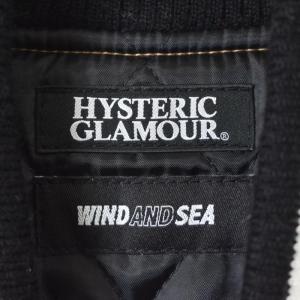 HYSTERIC GLAMOUR WIND AND SEA 20AW スタジャン レオパード M ブラウン