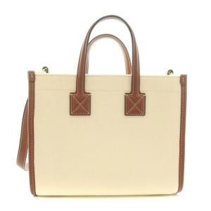 BURBERRY small freya tote バッグ 白