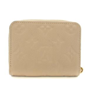 LOUIS VUITTON モノグラムアンプラント ジッピーコインパース ベージュ M68696