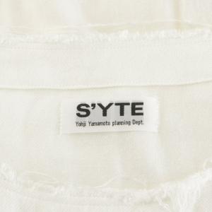 S’YTE ヨウジヤマモト カットソー 7分袖 3 L ホワイト