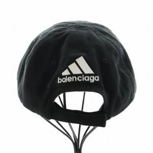 BALENCIAGA ×adidas キャップ L ブラック
