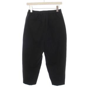JIL SANDER 20AW クロップドパンツ ウール 44 ブラック