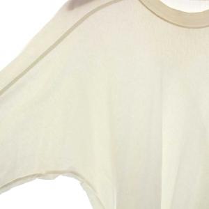 HOMME PLISSE ISSEY MIYAKE Tシャツ カットソー ロンT 長袖 コットン 2 M 白 ホワイト /YM AA