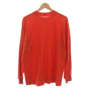 HOMME PLISSE ISSEY MIYAKE Tシャツ カットソー ロンT 長袖 コットン 2 M オレンジ /YM AA