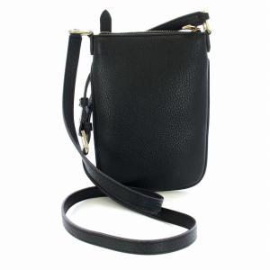 FURLA ショルダーバッグ ポシェット レザー カードケース付き 黒 ブラック
