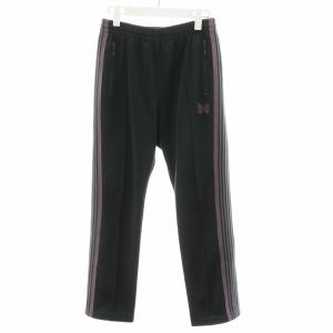 美品　定価から40%オフ　NEEDLES　スラックス　STUDIOS別注　黒　S Needles - Needles ニードルス 24SS STUDIOUS別注 NARROW TRACK