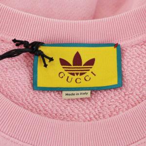 GUCCI ×adidas Originals スウェット プリント ロゴ XS