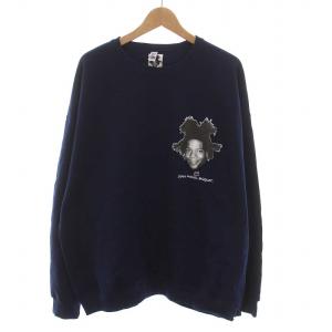 ジャン-ミシェル バスキア JEAN-MICHEL BASQUIAT CREW NECK SWEAT SHIRT