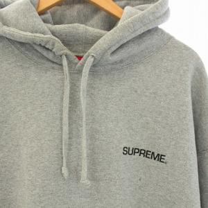 Supreme 24SS Immortal Hooded Sweatshirt Heather Grey