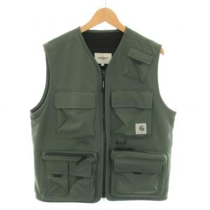 ダブリューアイピー WIP エルムウッドベスト Elmwood Vest 前開き アウター M 緑 グリーン