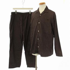 X PARACHUTE PAJAMA パジャマ セットアップ 上下 ペイズリー柄 シャツ 長袖 イージーパンツ