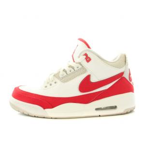 Air Jordan 3 Retro ティンカー ホワイト/ユニバーシティレッド