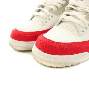 NIKE Air Jordan 3 Retro ティンカー ホワイト/ユニバーシティレッド