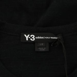 Y-3 アディダス SASHIKO LS TEE Tシャツ カットソー 長袖 ロゴ L 黒 ブラック