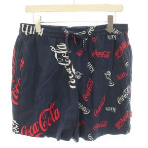 コカコーラ プリンテッドショート Coca-Cola Printed Short ショートパンツ イージーパンツ