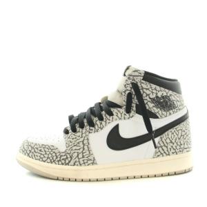 Air Jordan 1 High OGホワイトセメント/サファリ 