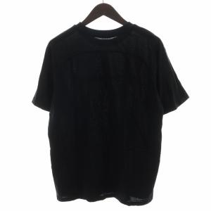 1PIU1UGUALE3 RELAX リラックス Tシャツ カットソー 半袖 L 黒 ブラック UST-24003