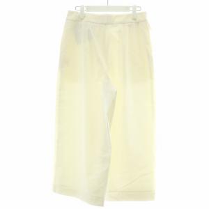 yoshie inaba ワイドパンツ スラックス ジッパーフライ 9 M 白 ホワイト