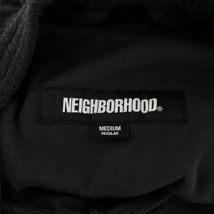 NEIGHBORHOOD 24SS PILE SHORT PANTS ショートパンツ ハーフパンツ ロゴ刺繍 パイル地 M 黒 ブラック
